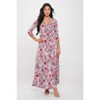 WEST K Women's Grace Faux-Wrap Maxi Dress with Tie Waist - 3 of 4