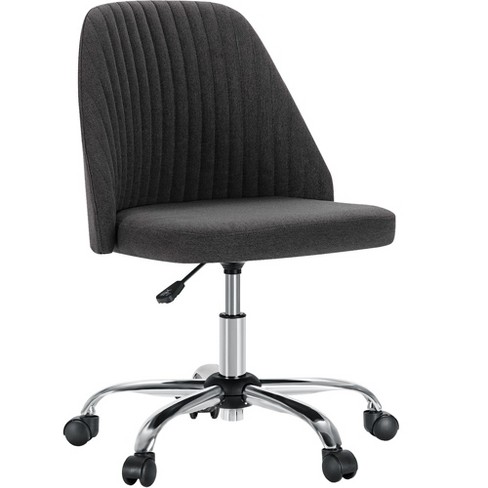 DOMETOUR Home Office Desk Chair Dark Grey - Adjustable Rolling Chair - image 1 of 4