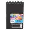 Canson Artist Series Mixed Media Art Book, Black Cover, Side Wire Binding, 40 Sheet, 14X21.6 inch, Pack of 3 - 2 of 4