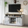 58 Inch TV Stand With Storage Cabinet And Shelves, Television Entertainment Center For Living Room-Cuddlewood - 3 of 4