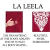 LA LEELA women's Vacation Casual Swim Holiday Beachwear Summer Beach Dress Plus Size Swing Bathing Suit Cover Ups for Women 3X-4X Pink, Solid - 2 of 4