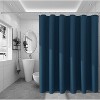 Home Mart Goods Navy Blue Vinyl Shower Curtain Liner Waterproof - 70" x 72" - 2 of 2