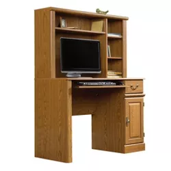 Orchard Hills Computer Desk with Hutch Gray - Sauder