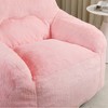 Vynxaria Giant Bean Bag Chair (47.3"D x 41.0"W x 33.0"H) - High-Density Memory Foam, Removable Washable Cover - 3 of 4
