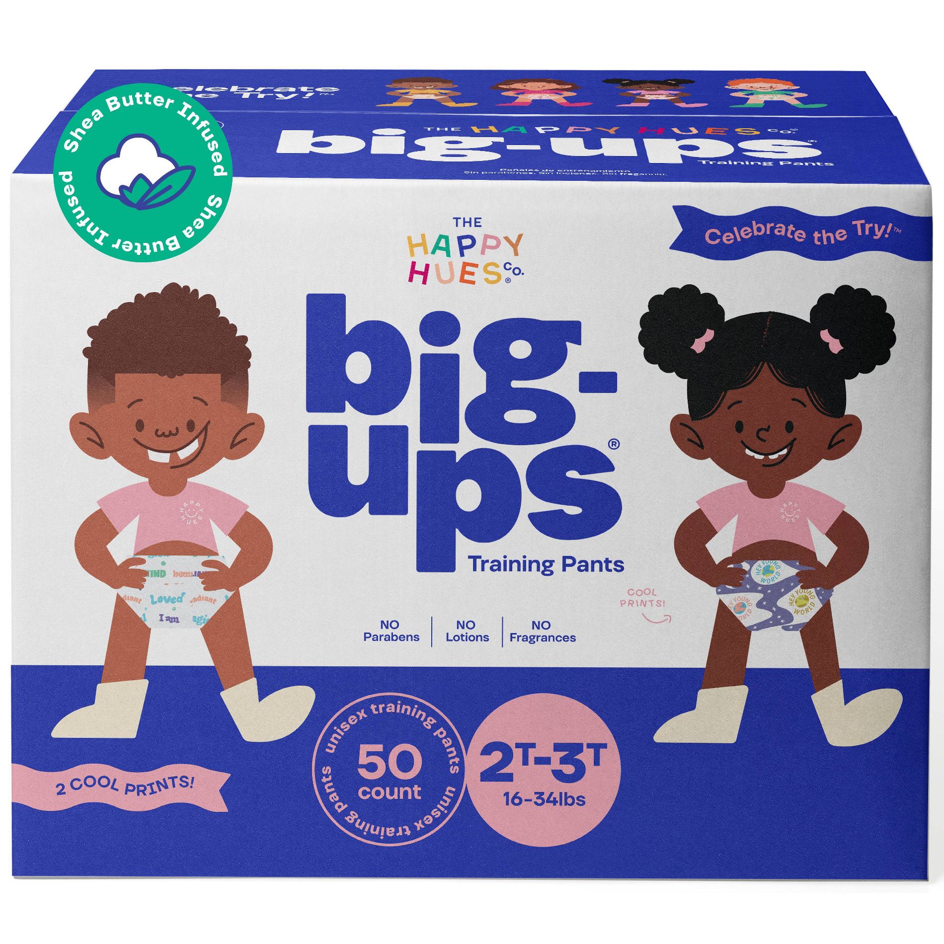 Happy Hues Big-ups Disposable Training Pants