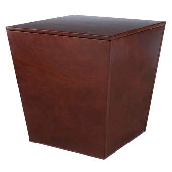 Mesa Storage Cube, End Table - Antique Walnut - Winsome