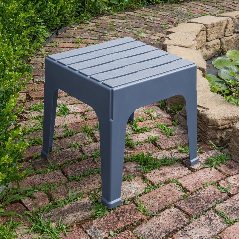 Big Easy Stack Patio Portable Side Table - Bluestone - Adams Manufacturing, 2 of 4