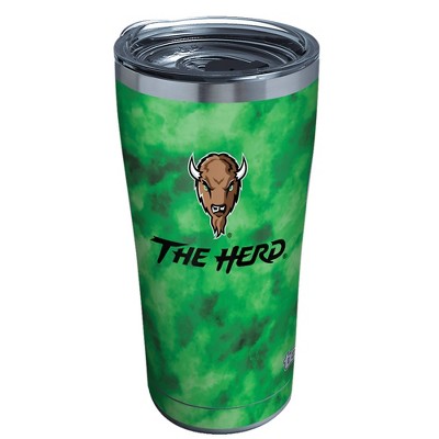 NCAA Marshall Thundering Herd 20oz Tie Dye Stainless Steel Tumbler