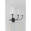 Crystorama Lighting Sylvan 4 - Light Flush Mount in  Black Forged - 4 of 4