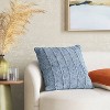Square Marled Knit Throw Pillow - Threshold™ - 2 of 4