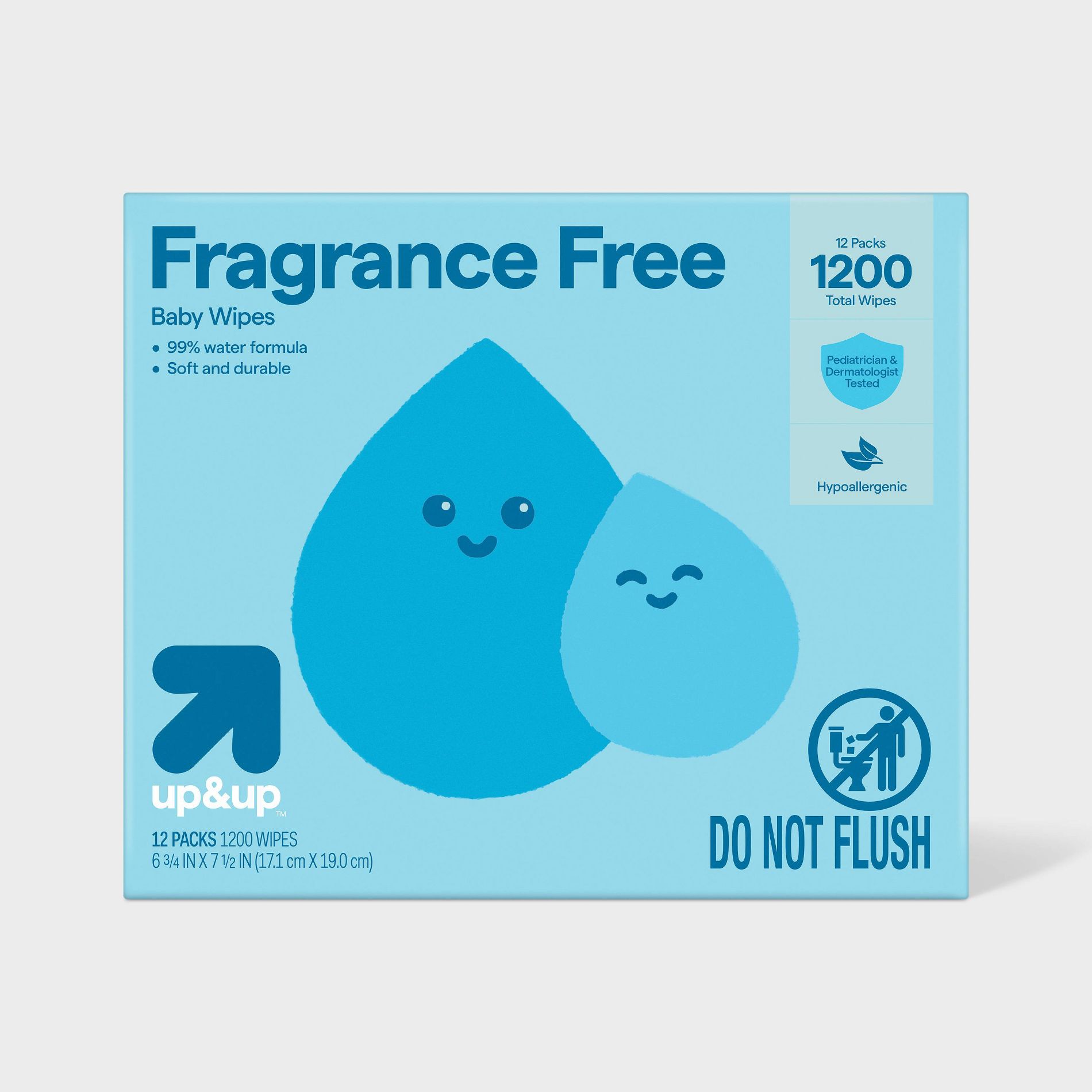 Fragrance-Free Baby Wipes - up&up™ (Select Count)
