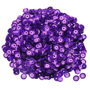 Unique Bargains Shine Smooth Crafts Sewing Cup Iridescent Sequins 2400 Pcs - 1 of 4