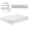 Metal Low Bed Frame, 6 Inch Twin Size Platform Bed Frames, Heavy Duty Mattress Foundation - 3 of 4