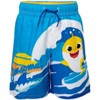 Pinkfong Baby Shark Rash Guard and Swim Trunks Outfit Set Toddler - 4 of 4