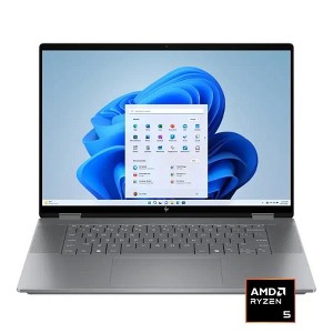 HP OmniBook X Flip 16” 2-in-1 Touchscreen Laptop, AMD Ryzen 5 220, 8GB RAM, 512GB SSD, Windows 11 Home - 1 of 4