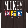 Men's - Disney - Mickey Color Blocks Short Sleeve Graphic T-Shirt - 2 of 4
