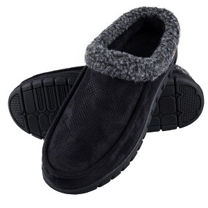 Dickies Men's Open Back Clogs and Scuffs Memory Foam Slippers with Indoor/Outdoor Sole - 1 of 4