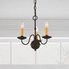 Livex Lighting Heritage 3 - Light Chandelier in  Black - 4 of 4