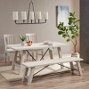 BAOURE Modern Farmhouse 5-light Chandelier with White Shades - 2 of 4