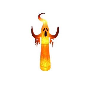 A Holiday Company 12 ft. Prelit Giant Glowing Ghost Inflatable - 1 of 1