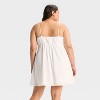 Women's Embroidered Crepe Mini A-Line Dress - Wild Fable™ - 2 of 4