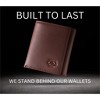 Leather Trifold RFID Wallet For Men With Flip Out ID Holder - 4 of 4