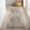 Nuloom Hillstone Collection Agnetha Traditional Vintage Medallion Area Rug - 2 of 4