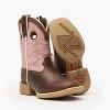 Kids Durango® Lil' Rebel Pro™ Little Kids’ Dark Chestnut Bubble Gum Western Boot - 2 of 4