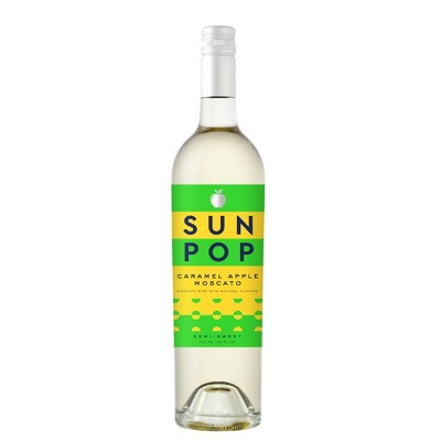 SunPop Caramel Apple Moscato Wine - 750ml Bottle