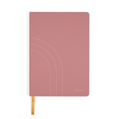 Altitude Journal 5.875"x8.25" Regular Mauve Pink Debossed Arch