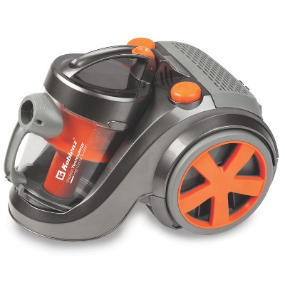 Koblenz Orange and Gray Bagless Canister Vacuum Cleaner