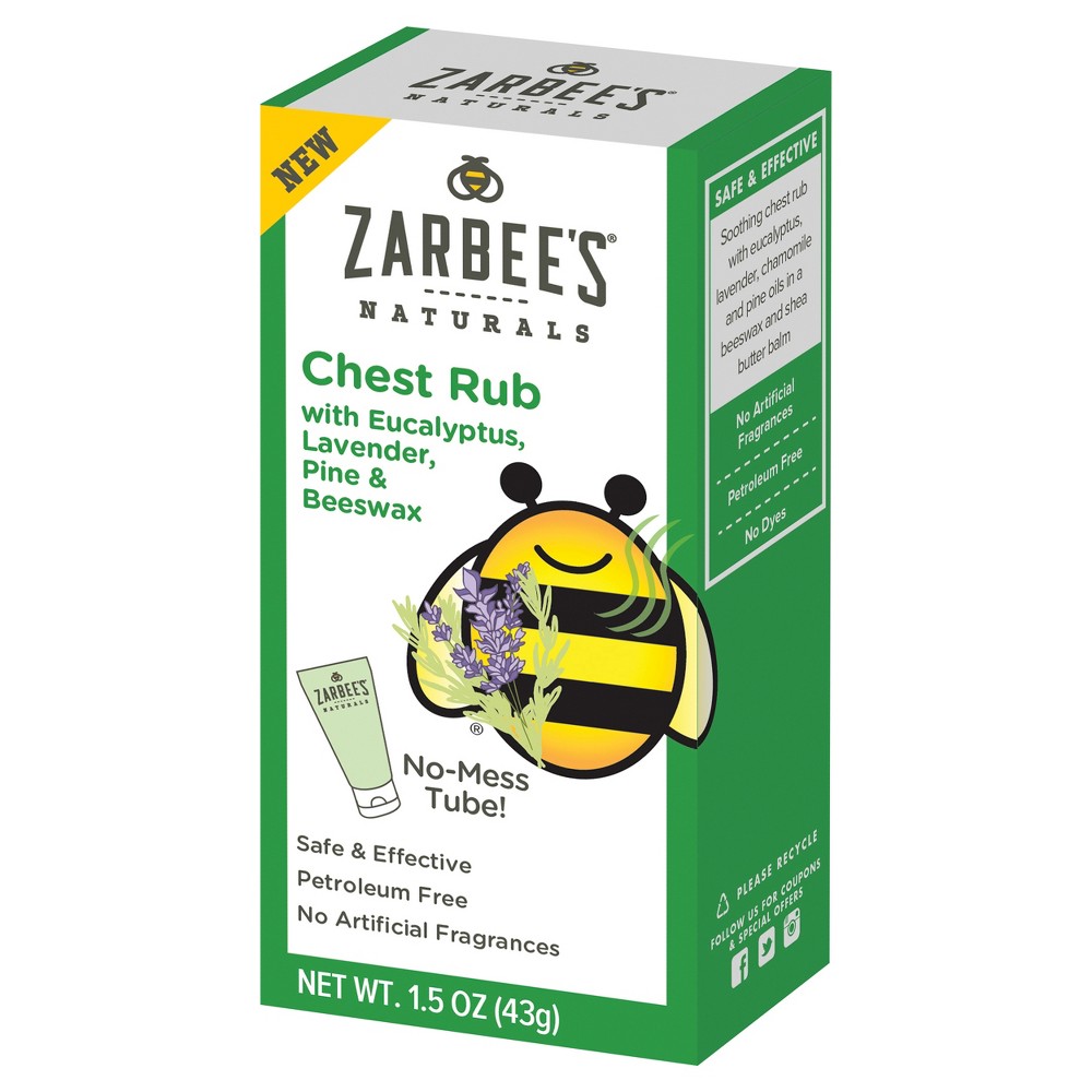 UPC 858438005841 product image for Zarbee's Naturals Chest Rub - Eucalyptus, Lavender, Pine & Beeswax - 1.5oz | upcitemdb.com