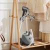 Standing Garment Steamer, 1500W Powerful Steamer for Clothes with Roll Wheels, 1.7L Water Tank for 55 Min Continuous Steaming - 3 of 4
