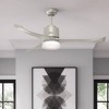 54" Symphony Ceiling Fan with Remote Nickel: Wi-Fi & LED Light - Hunter Fan - 3 of 4