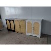 COZONY Sideboard Buffet Cabinet, 4 Rattan Doors Large Storage Console Table for Living Room Kitchen Dining Room Entryway - 4 of 4