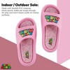 Nintendo Ladies Mario Peach Slide - Super Mario Shoes - Mario, Luigi, Kirby and Donkey Kong Comfort Slide Sandals (Pink, 6) - 3 of 4