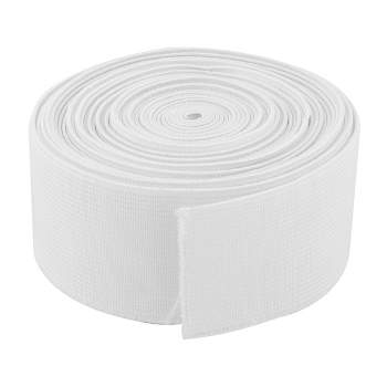 Unique Bargains Rubber Elastic String Sewing Pants Trousers Garments Band Rope White 2m Length, Size: Others