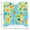 Creative Converting World Adventure First Birthday Wildlife Animal Tableware Set 49ct - 4 of 4