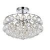 Elegant Lighting Savannah 14 inch flush mount in chrome - 3 of 4