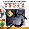 Alva Cookware Energy Nonstick Frying Pan Skillet, Non Toxic, Cast Aluminum, Induction Cookware, Stay Cool Handle, Omelette Pan - 4 of 4