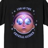 Rick & Morty I Do As The Crystal Guides Adult Black Crew Neck Short Sleeve T-shirt - 2 of 4
