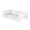 YOOCOZZ Twin Daybed with Shelves, Drawers, and Built-In Charging Station - 4 of 4