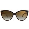 Kate Spade Daesha/S 0T4 Womens Cat-Eye Polarized Sunglasses Havana Pink 56mm - 2 of 3