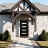 36 x 80 Fiberglass Entry Door,Frosted Glass - Contemporary Style for Home's Front Entrance Door with 6-9/16 Door Frame, Left Hand Inswing - 2 of 4