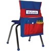 Carson Dellosa Education Chairback Buddy™ Pocket Chart, Blue/Red, Pack of 2 - 2 of 4
