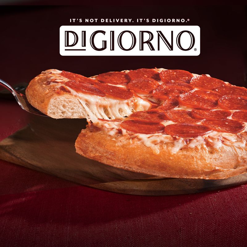 DiGiorno Pepperoni Frozen Pizza with Rising Crust - 27.5oz, 3 of 13