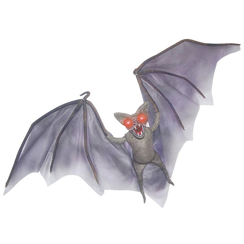 Halloween Express  48 in Light-Up Demon Bat Decoration, 1 of 2