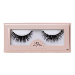 House of Lashes Boudoir Mini Full Volume 100% Cruelty-Free Faux Mink Fibers False Eyelashes - 1pr - 1 of 2