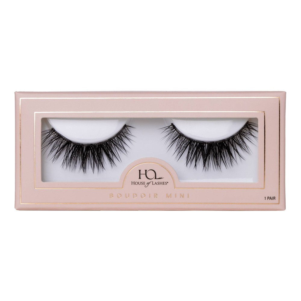 Photos - False Eyelashes House of Lashes Boudoir Mini Full Volume 100 Cruelty-Free Faux Mink Fibers  - 1pr