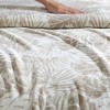 50"x70" Oversized Costa Blanca Throw Blanket Beige - Tommy Bahama: Reversible, Modern Fleece for All Ages - 4 of 4